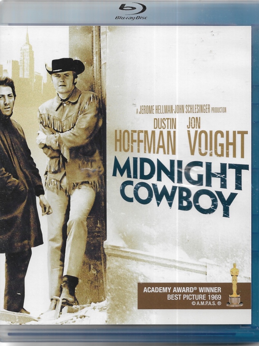 Midnight Cowboy Blu-ray Jon Voight Dustin Hoffman Oscar Winner Best Picture 1969